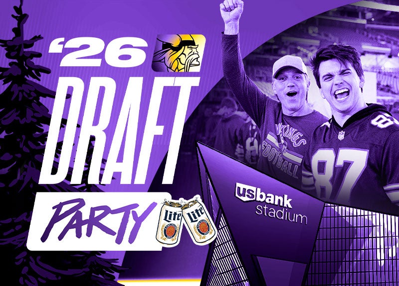 More Info for 2026 Miller Lite Vikings Draft Party