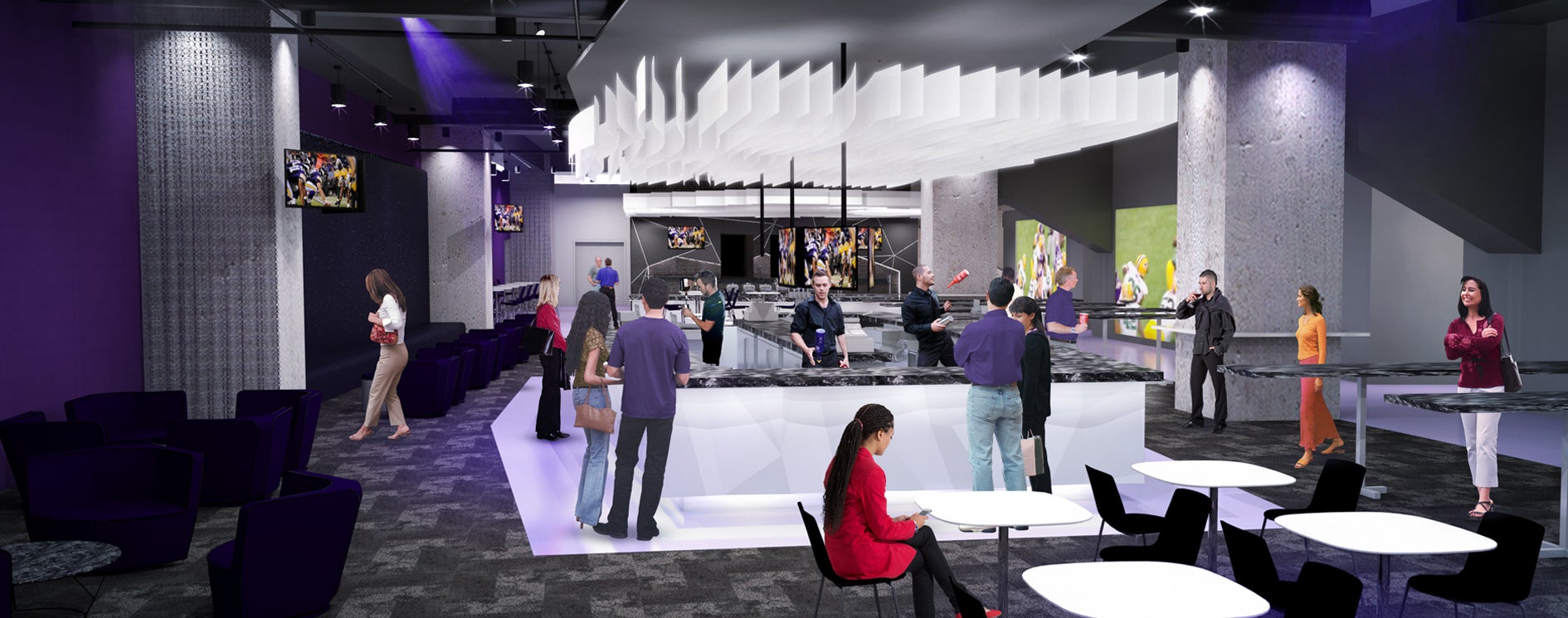 Buffalo Wild Wings Club U.S. Bank Stadium