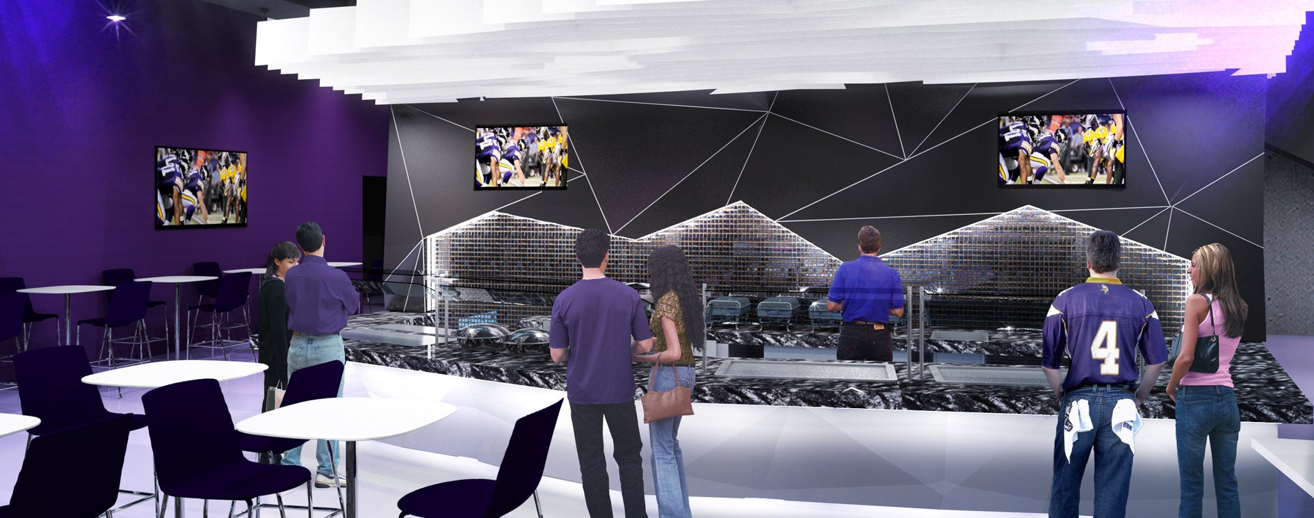 Buffalo Wild Wings Club U.S. Bank Stadium