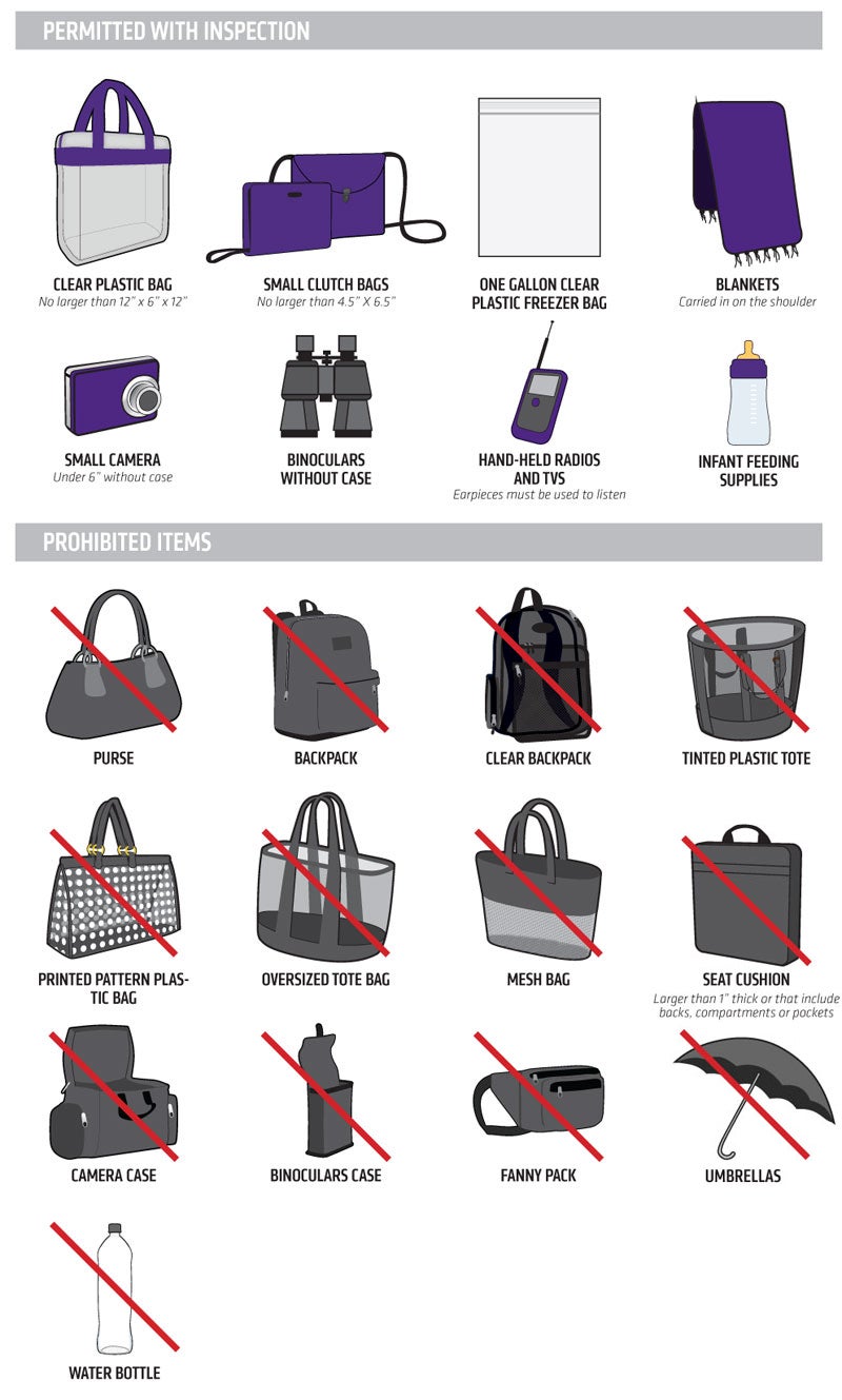 Safety & Clear Bag Policy | U.S. Bank Stadium