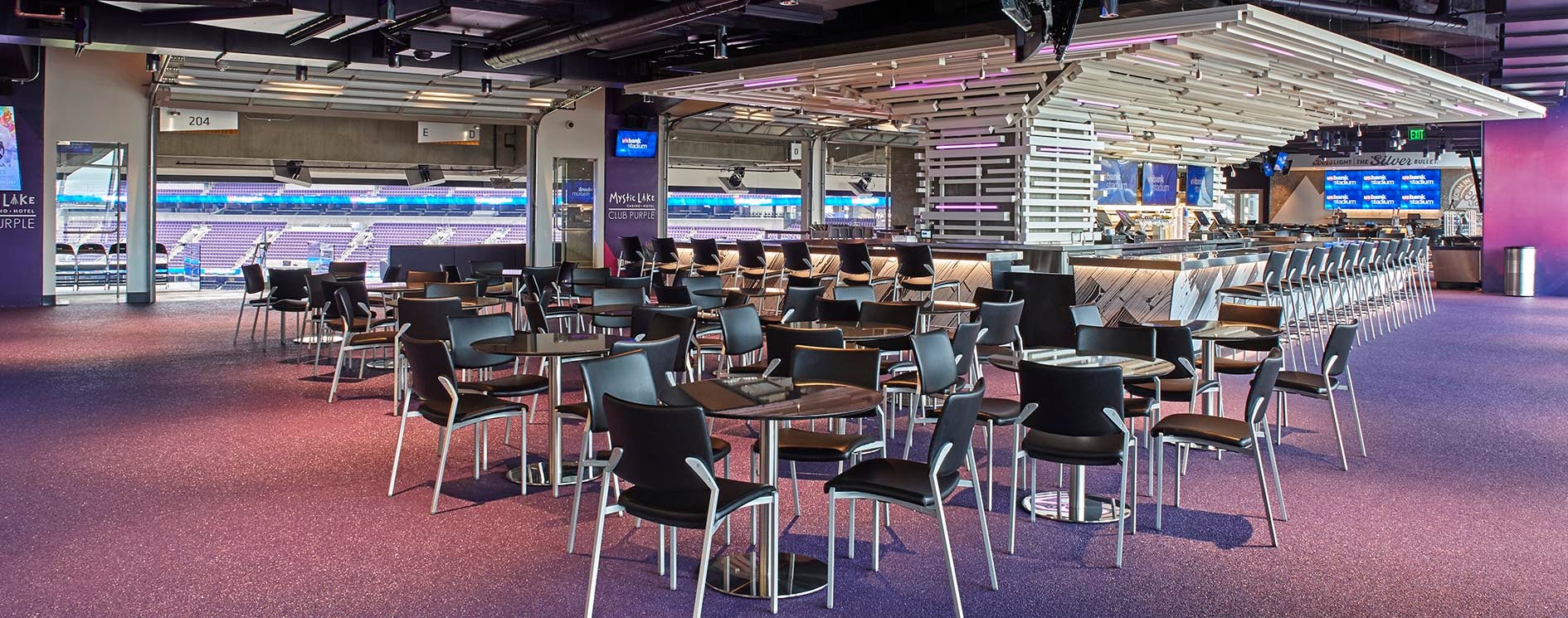 Us Bank Stadium Club Purple Seating Chart