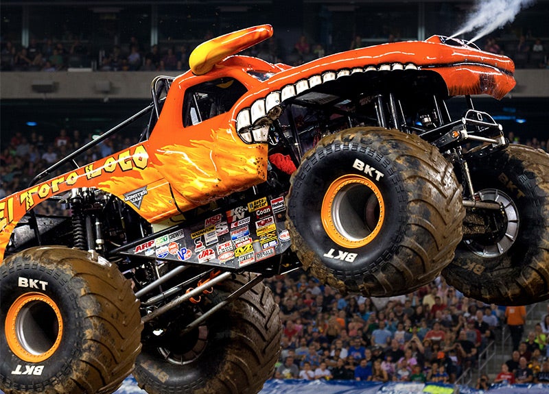 Interactive Monster Trucks Seating Chart March 26