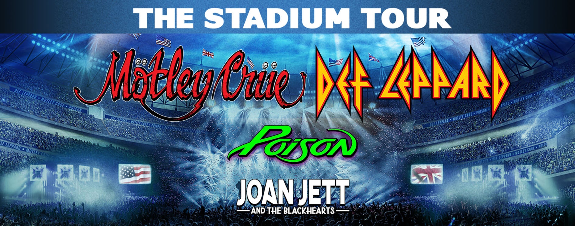 Motley Crue + Def Leppard 2020 Tour | U.S. Bank Stadium