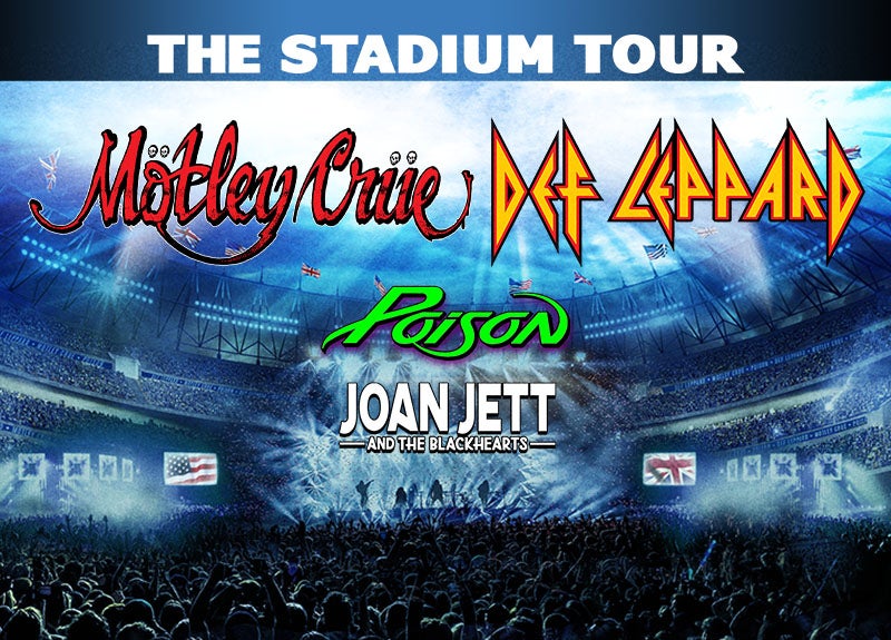 More Info for Mötley Crüe, Def Leppard, Poison, Joan Jett & The Blackhearts Add Dates