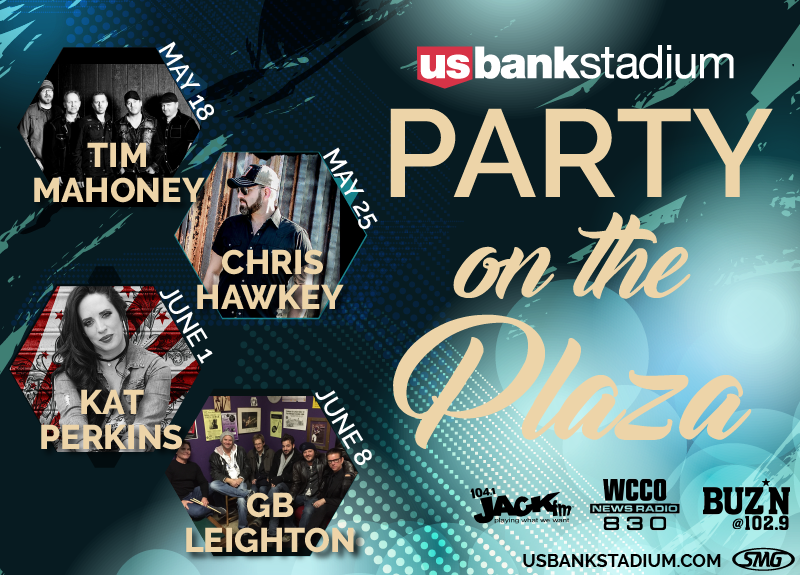 More Info for Party on the Plaza Announced for U.S. Bank Stadium beginning Thursday, May 18.