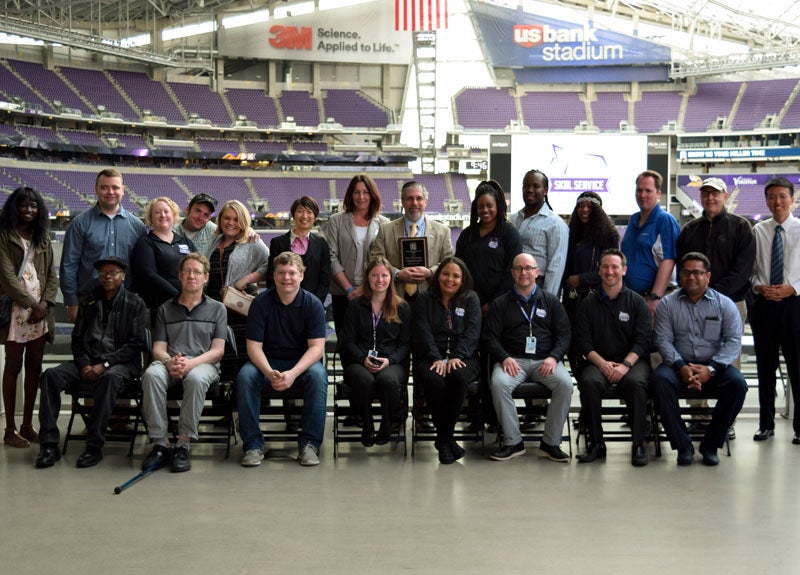 More Info for SMG and U.S. Bank Stadium Receive 2016 Placement Partners “Employer of the Year” Award