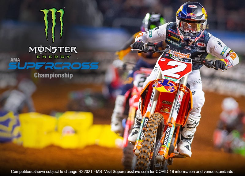 More Info for Monster Energy Supercross 2022 Season Tickets on Sale Today  for Minneapolis Race on February 19  After Three-Year Hiatus at U.S. Bank Stadium