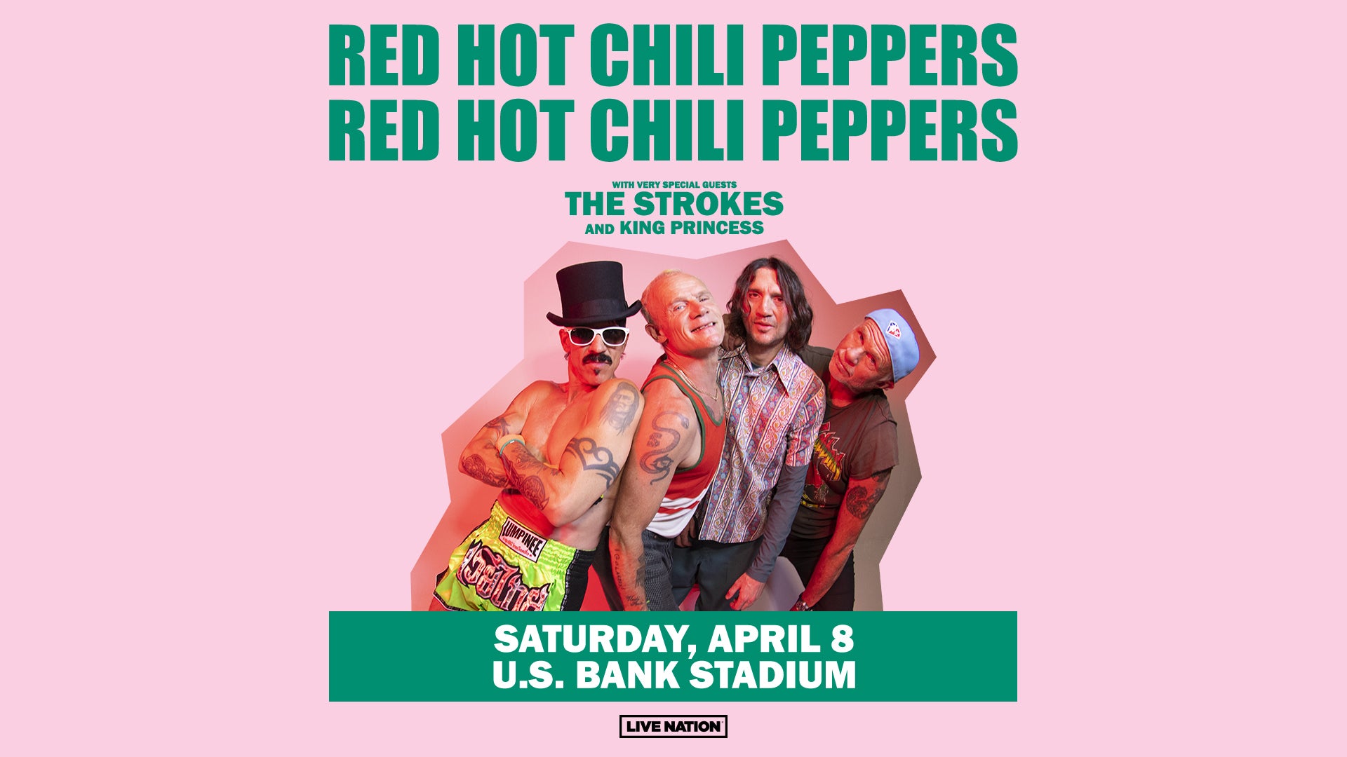 red hot chili peppers tour opening band