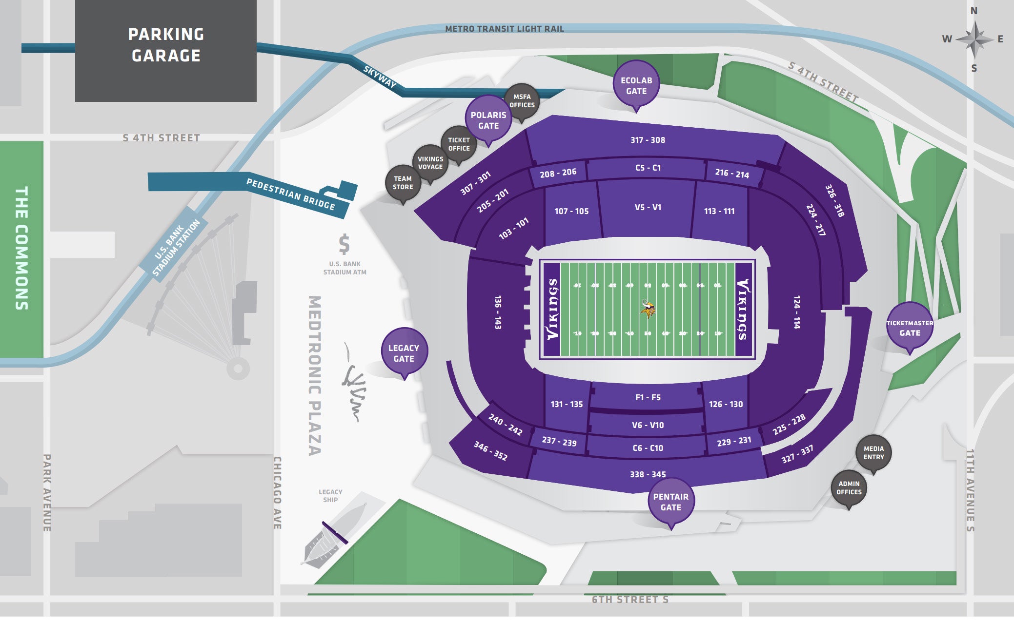 Concourse Maps